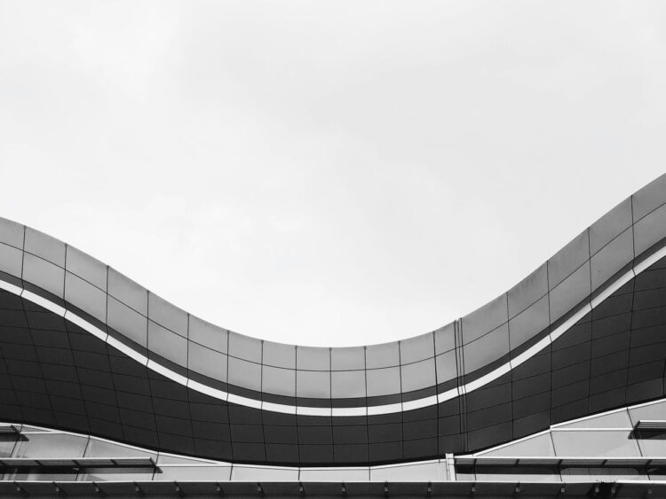 Struktur beton abu-abu